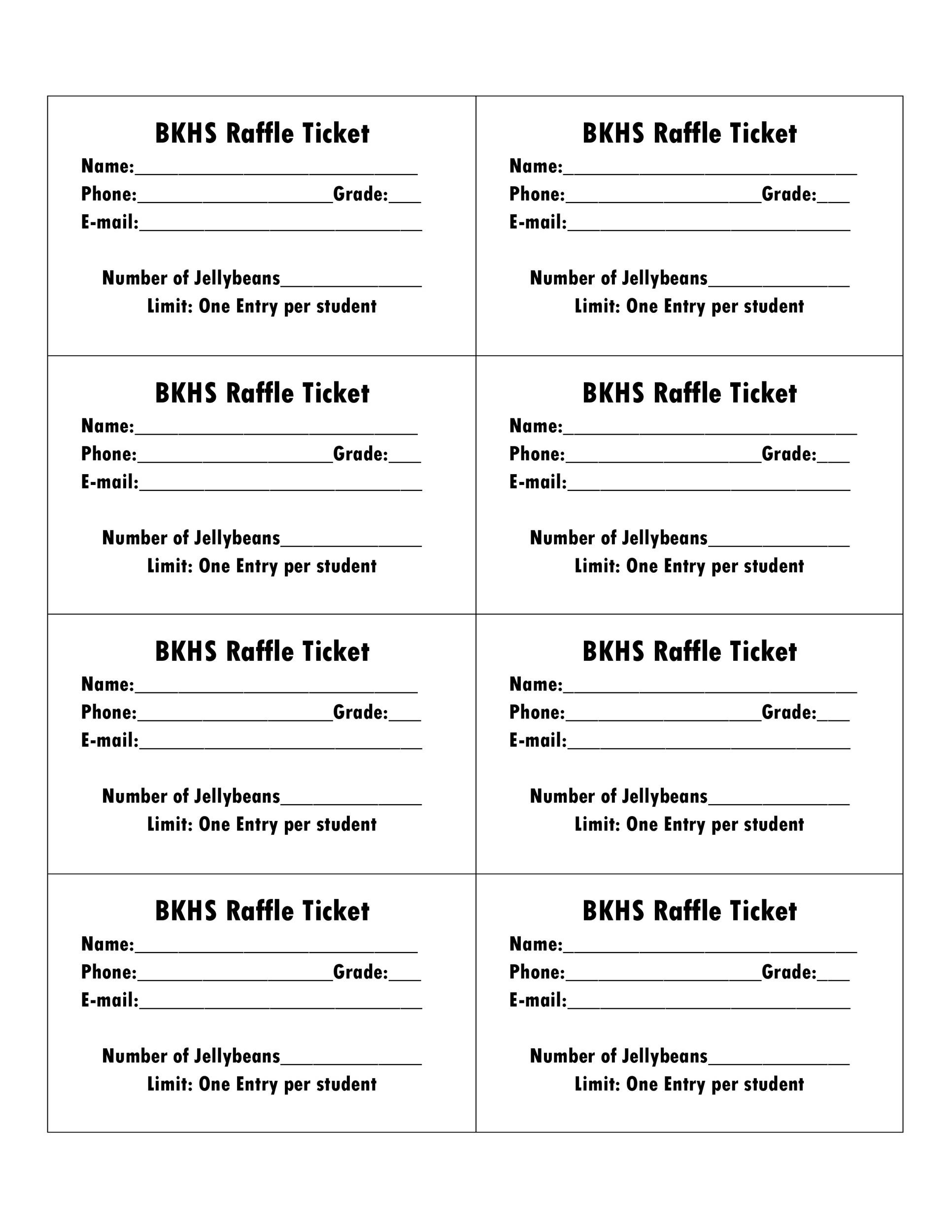 Raffle Tickets Printable - Printable Party Favors intended for Free Printable Raffle Ticket Template Download