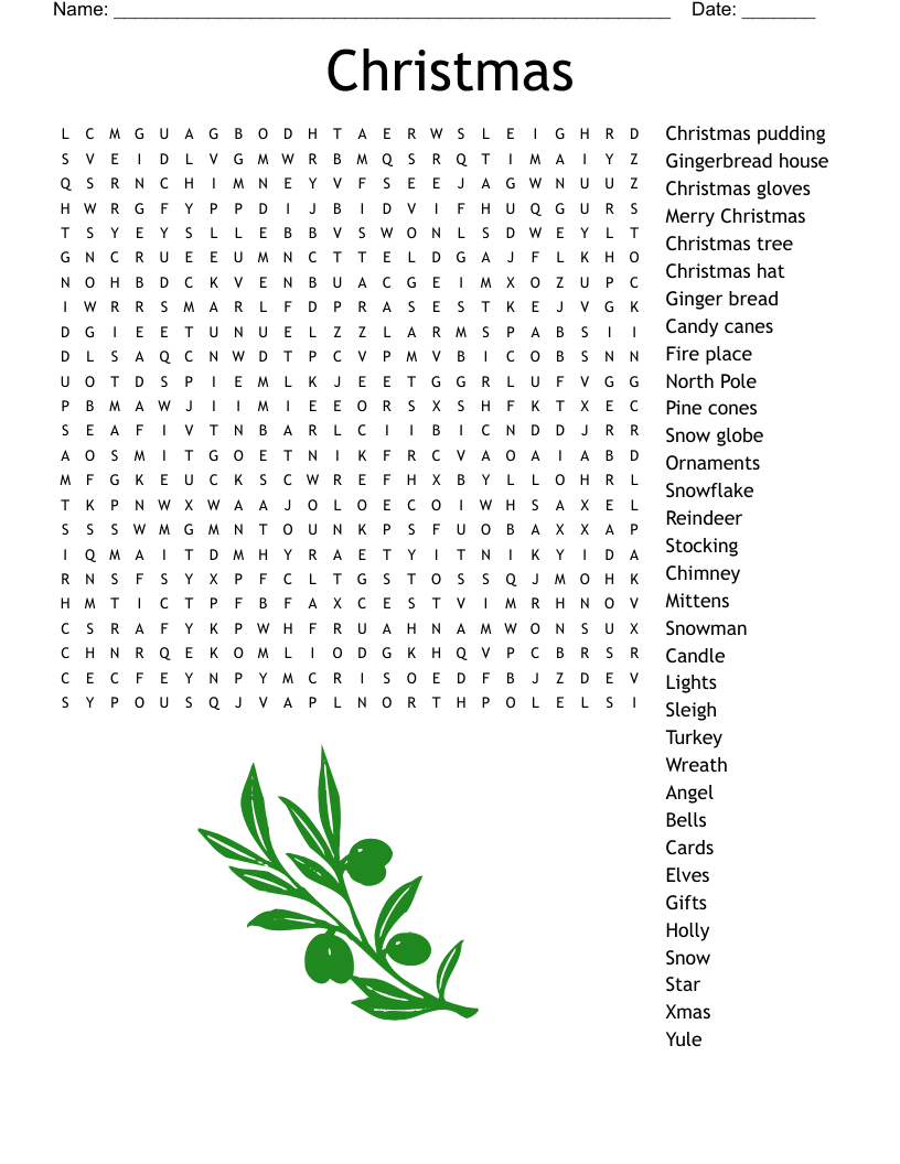 Santa'S Workshop - Hard Word Search - Wordmint pertaining to Printable Christmas Word Search Hard