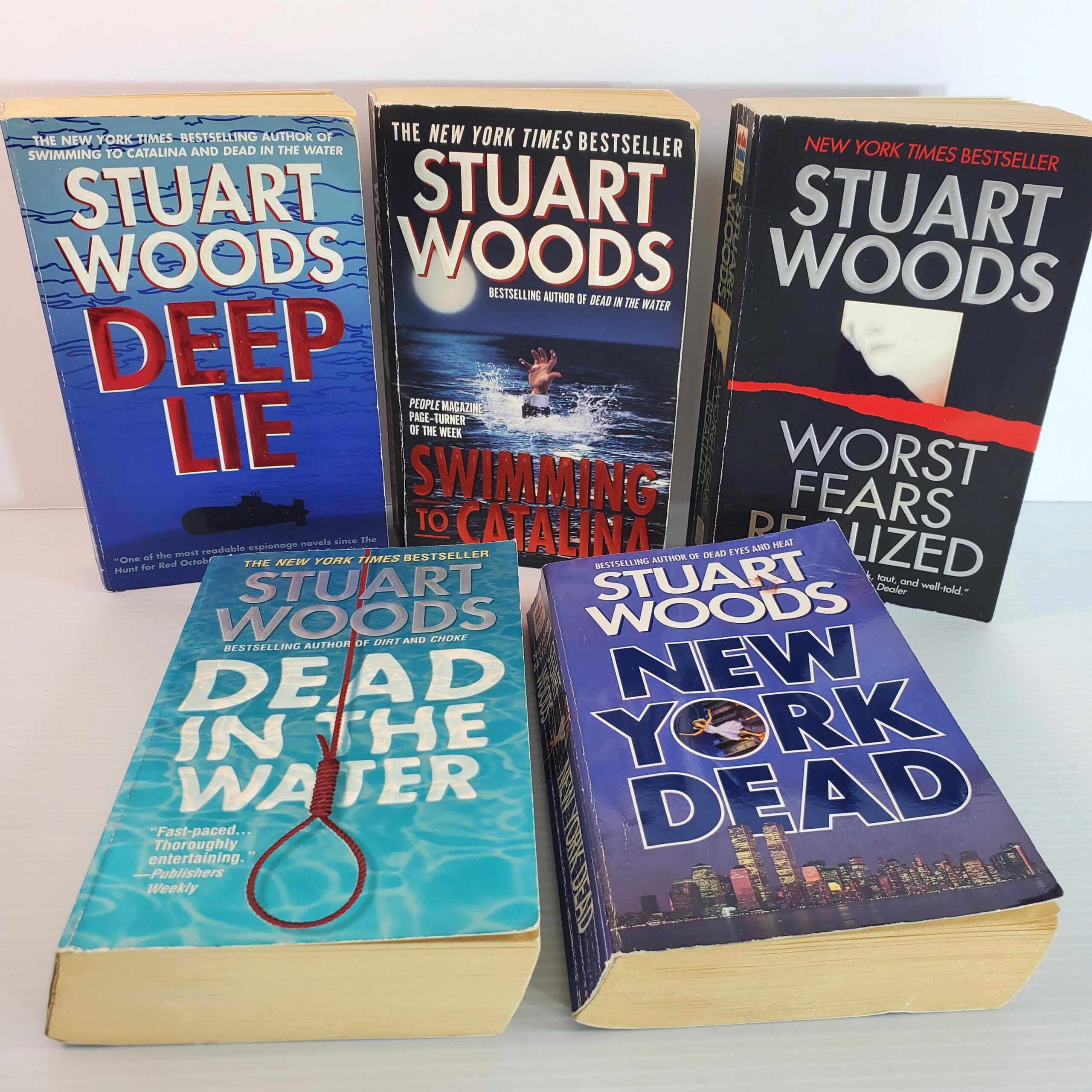 Stuart Woods Books - Etsy within Stuart Woods Books In Order Printable