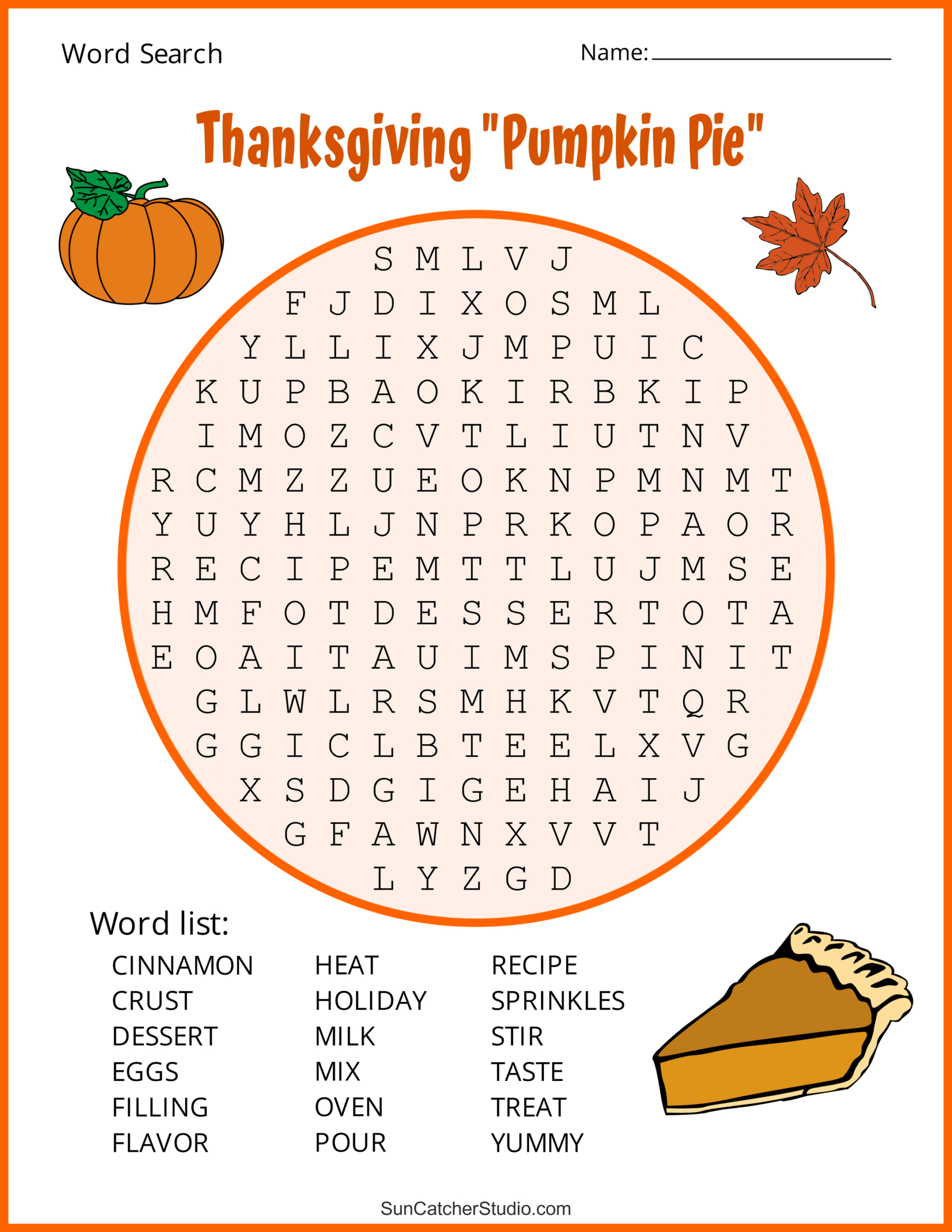 Thanksgiving Word Search (Free Printable Puzzles) – Free inside Free Printable Thanksgiving Word Searches