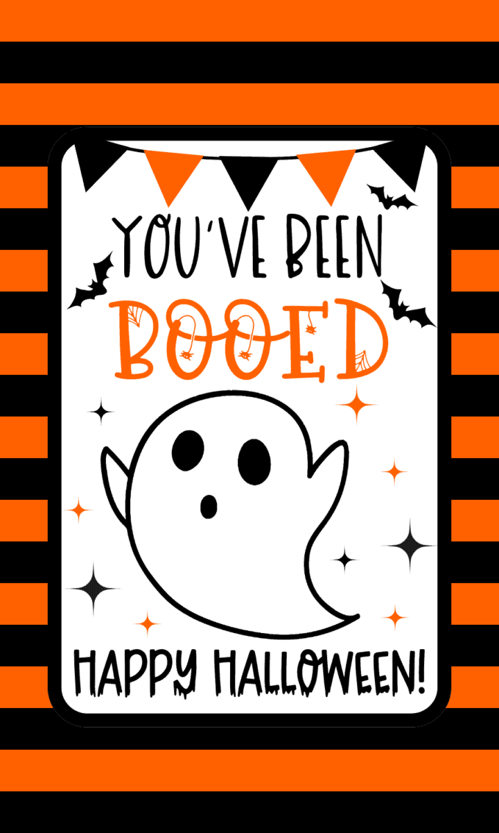 You Ve Been Booed Printable - Printable Party Favors within Printable You've Been Booed