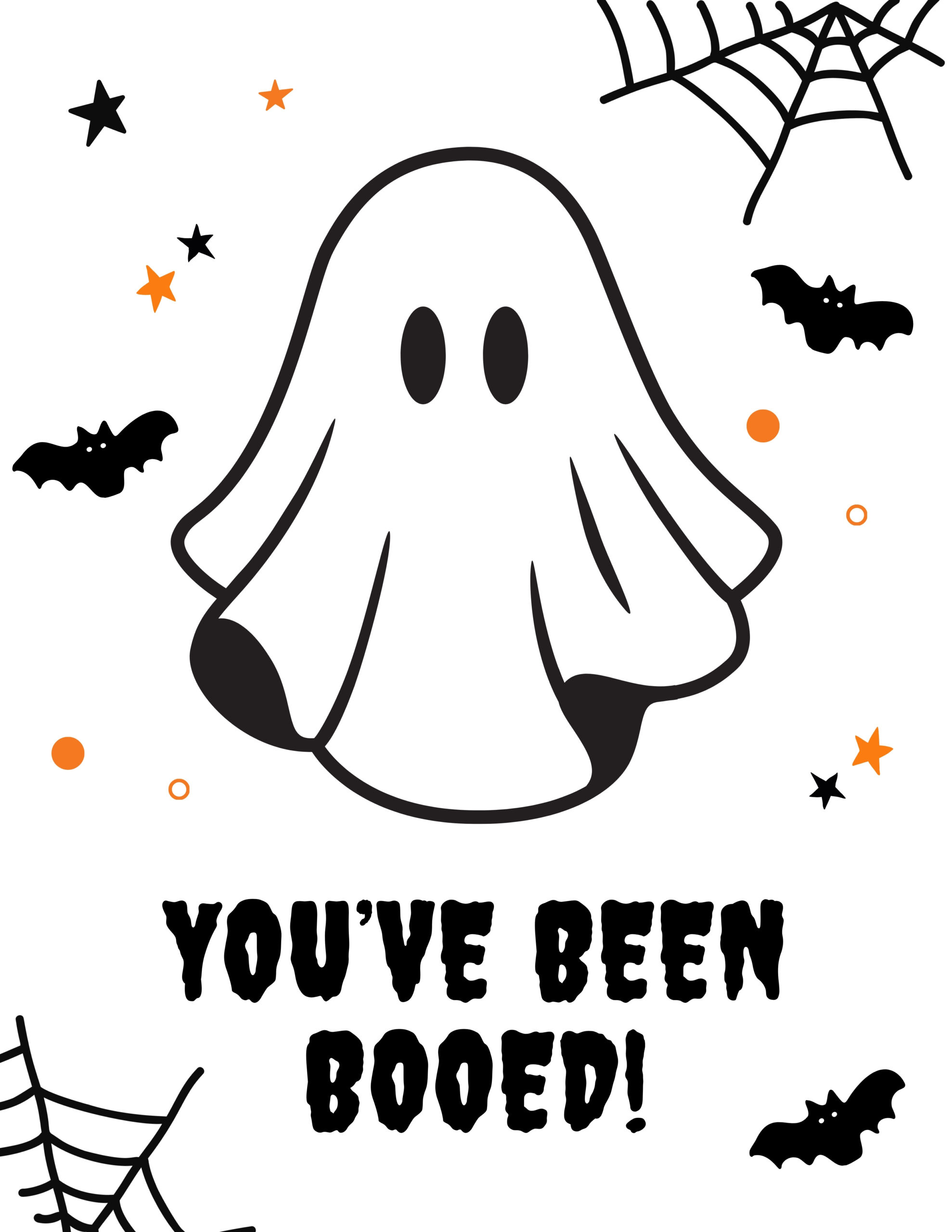 You'Ve Been Booed Printables - Free Printables within Printable You'Ve Been Booed